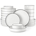 Porcelain Dinnerware Set Bowl & Plate Set Kitchen Dishware Set