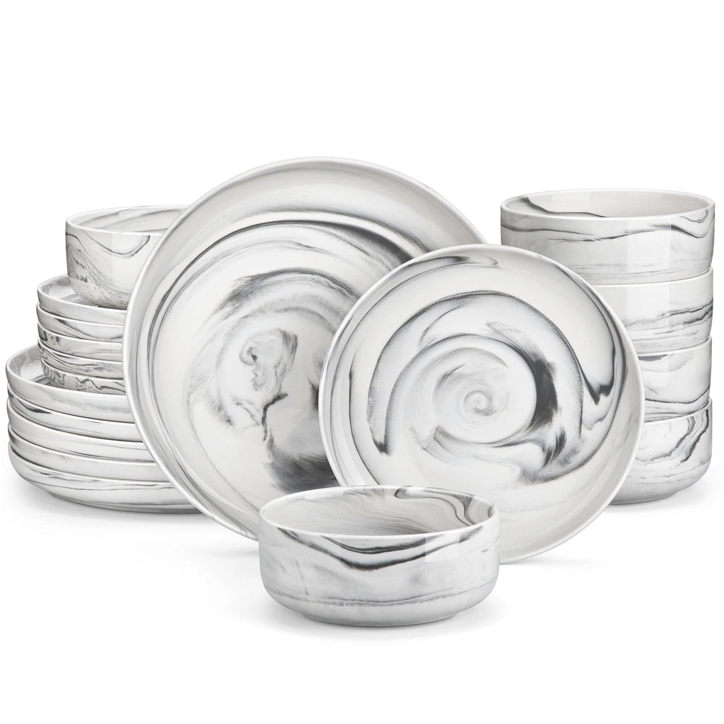 Porcelain Dinnerware Set Dishware Kitchen Tableware Set