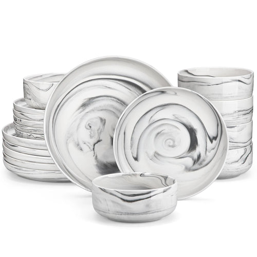 Porcelain Dinnerware Set Dishware Kitchen Tableware Set